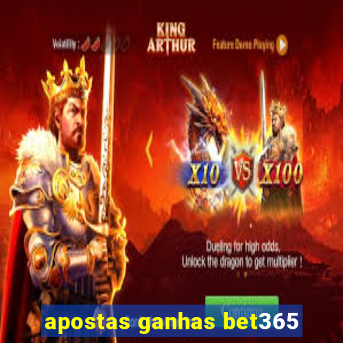 apostas ganhas bet365